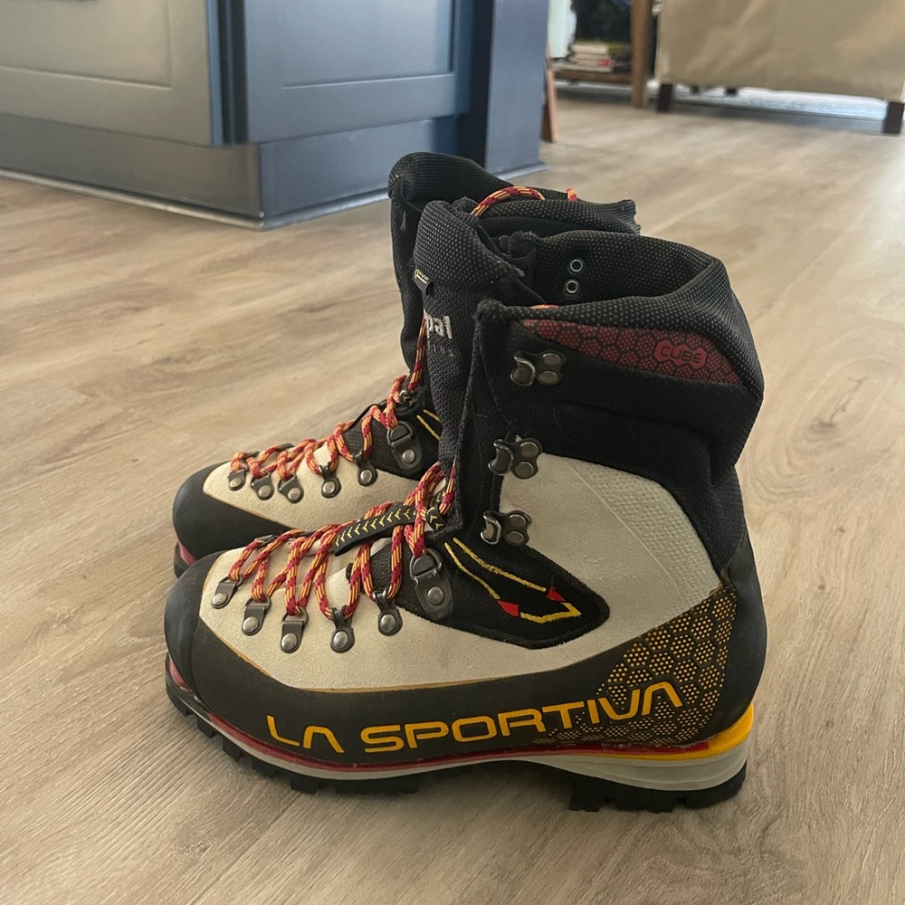 La Sportiva Black and Yellow Women's Hiking Boots